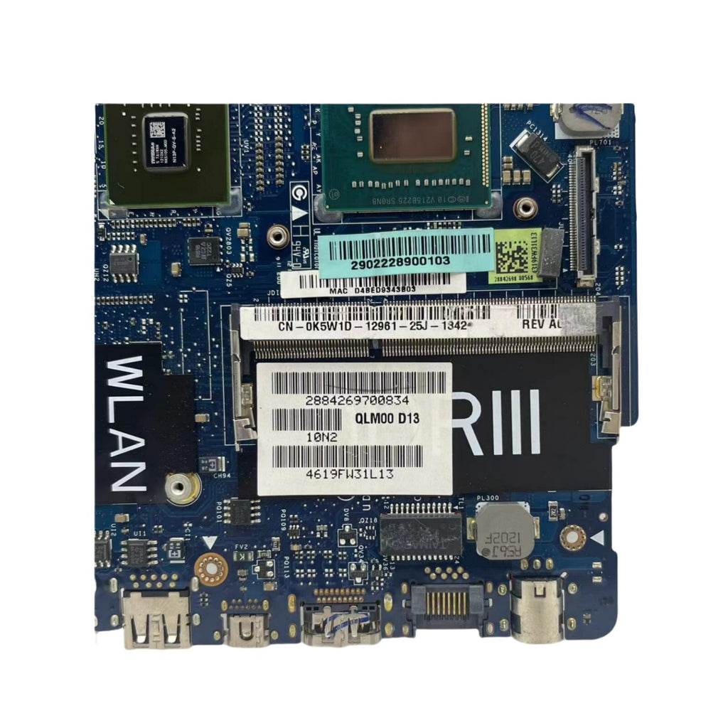 DELL XPS L421X Motherboard LA-7841P 0K5W1D i5-3317U CPU GT630M 1G GPU Replacement - Bighao-Era Laptop part