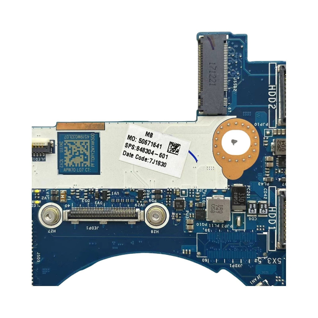 HP ZBook 17 G3 Motherboard LA-C391P 848304-601 i7-6820HQ CPU - Bighao-Era Laptop part