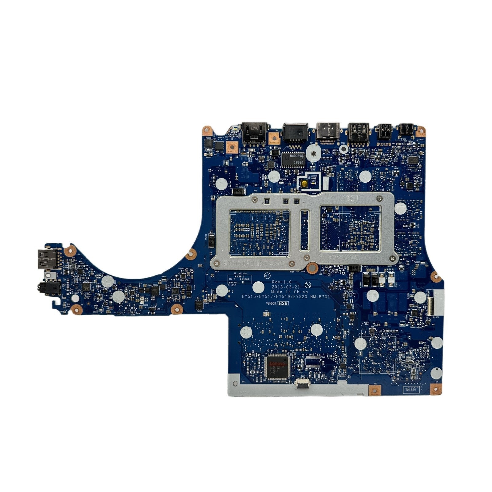 Lenovo Legion Y530 Motherboard NM-B701 for i5-8300H i7-8750H CPU GTX1050Ti-4GB - Bighao-Era Laptop part