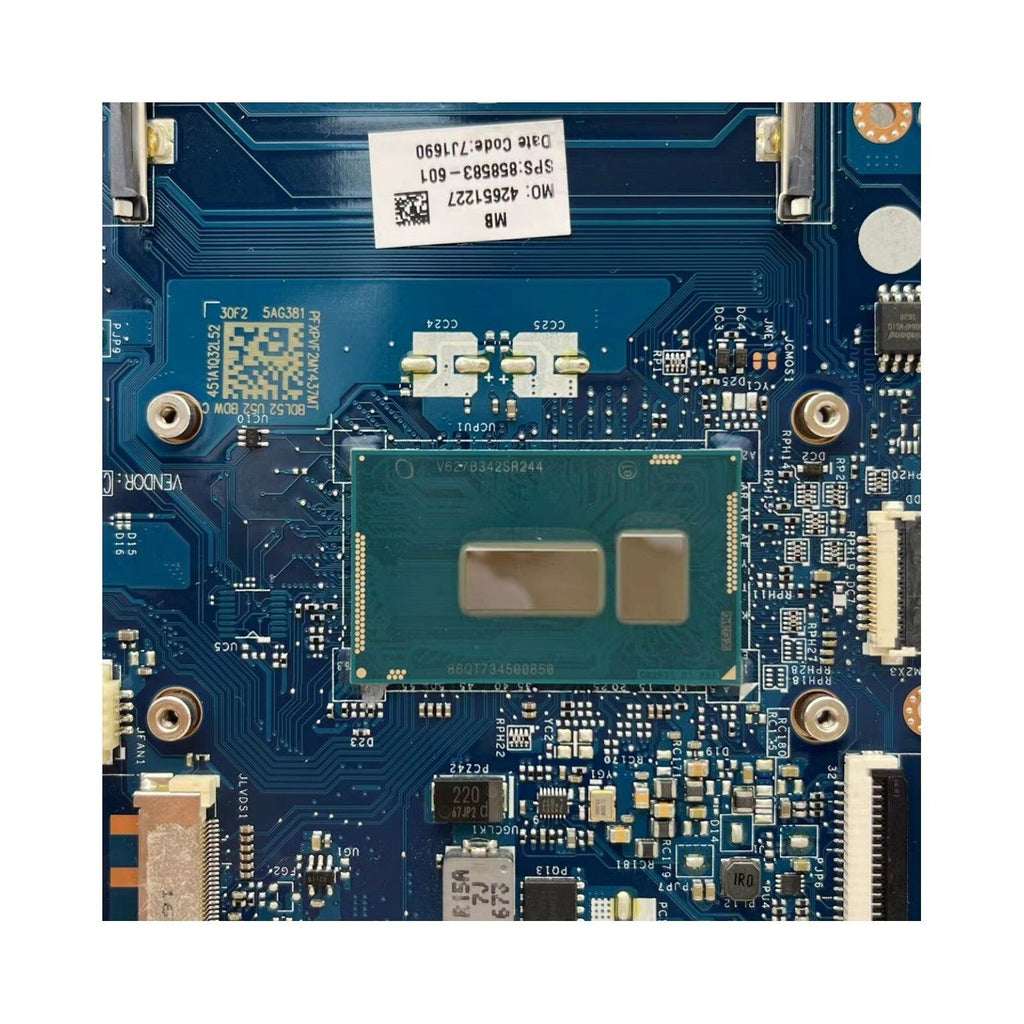 858583-601 For HP 250 G5 Laptop Motherboard With i3-5005U CPU BDL50 LA-D703P - Bighao-Era Laptop part