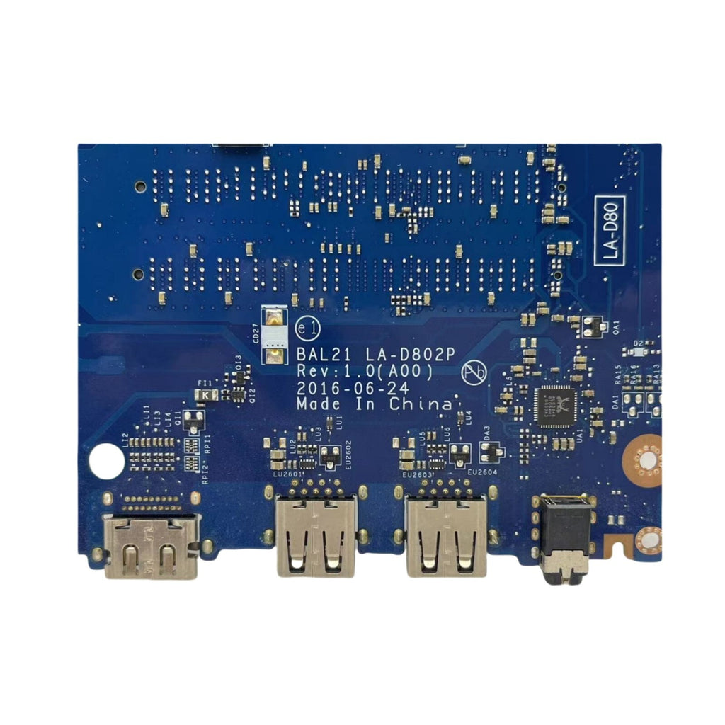 LA-D802P Motherboard for Dell Inspiron 5567 with Intel Core i5-7200U CPU - Bighao-Era Laptop part