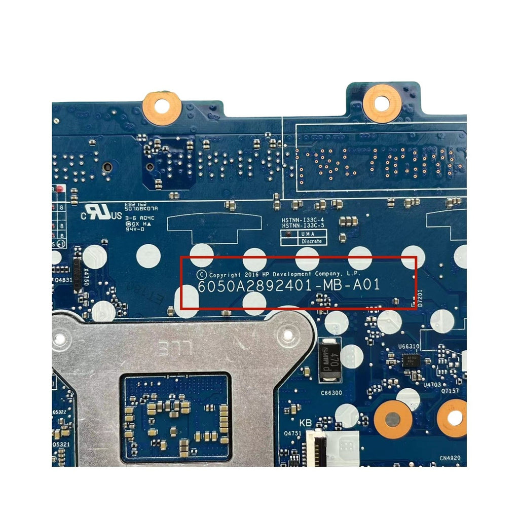 6050A2892401 903739-601 UMA For HP Elitebook 840 G3 Laptop Motherboard i5-6300U - Bighao-Era Laptop part