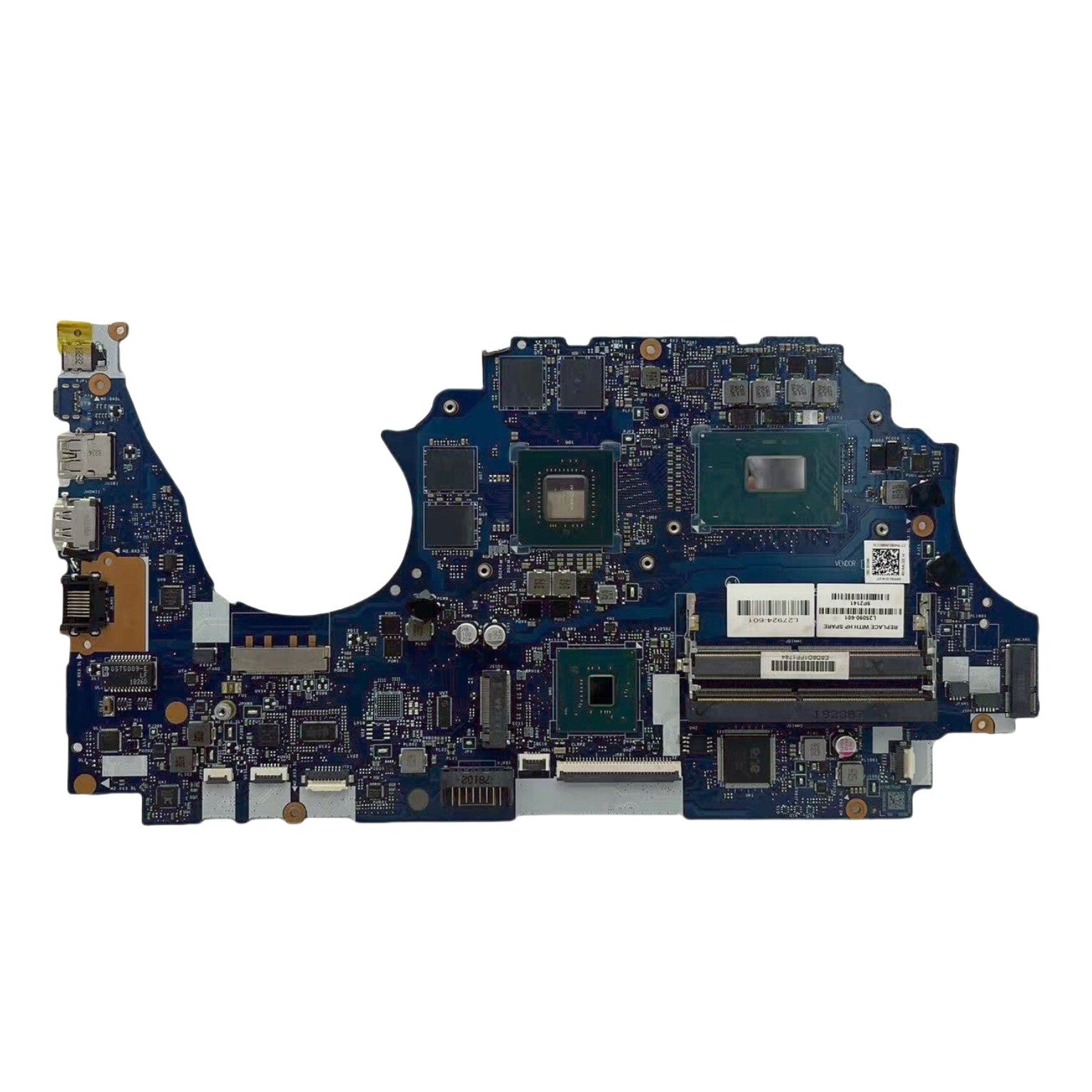 HP ZBook 15V G5 Motherboard LA-F851P DPF52 L25090-601 i5-8300H P6000 4G-GPU - Bighao-Era Laptop part