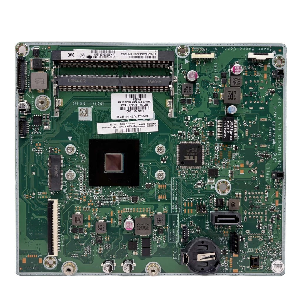 DAN91GMB6D0 HP 20-C 20-C410 Motherboard J4005 J5005 L03379-601/602 Replacement - Bighao-Era Laptop part