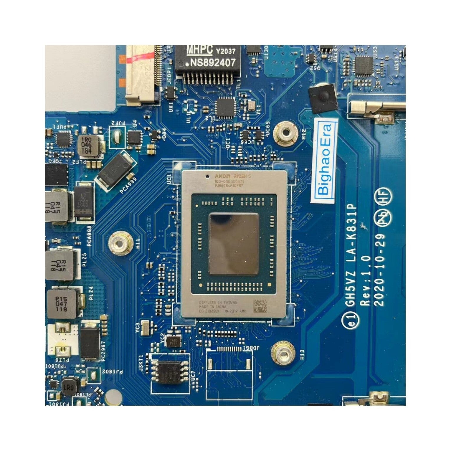 GH5VZ LA-K831P Acer Aspire 7 A715-42G Motherboard R5-5500U GTX1650 4G - Bighao-Era Laptop part