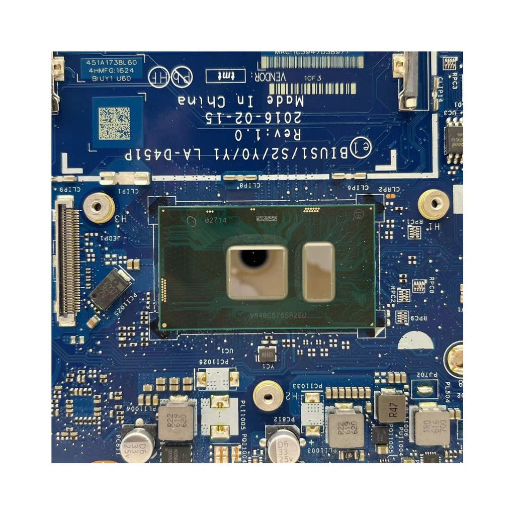 5B20L45901 Lenovo Flex 4-1570 Motherboard LA-D451P Core i3-6100U CPU - Bighao-Era Laptop part