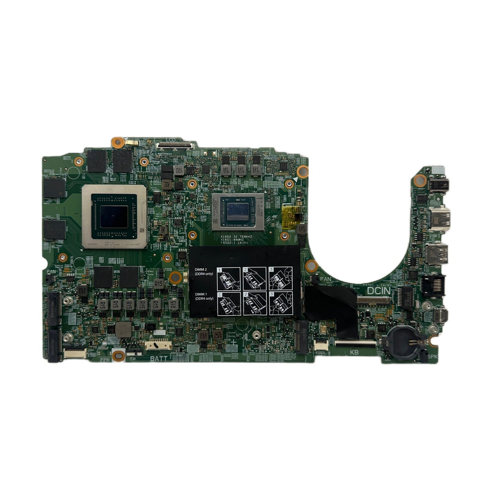 Dell G5 SE 5505 Motherboard 19802-1 with R7-4800H CPU and RX5600 6GB GPU - Bighao-Era Laptop part