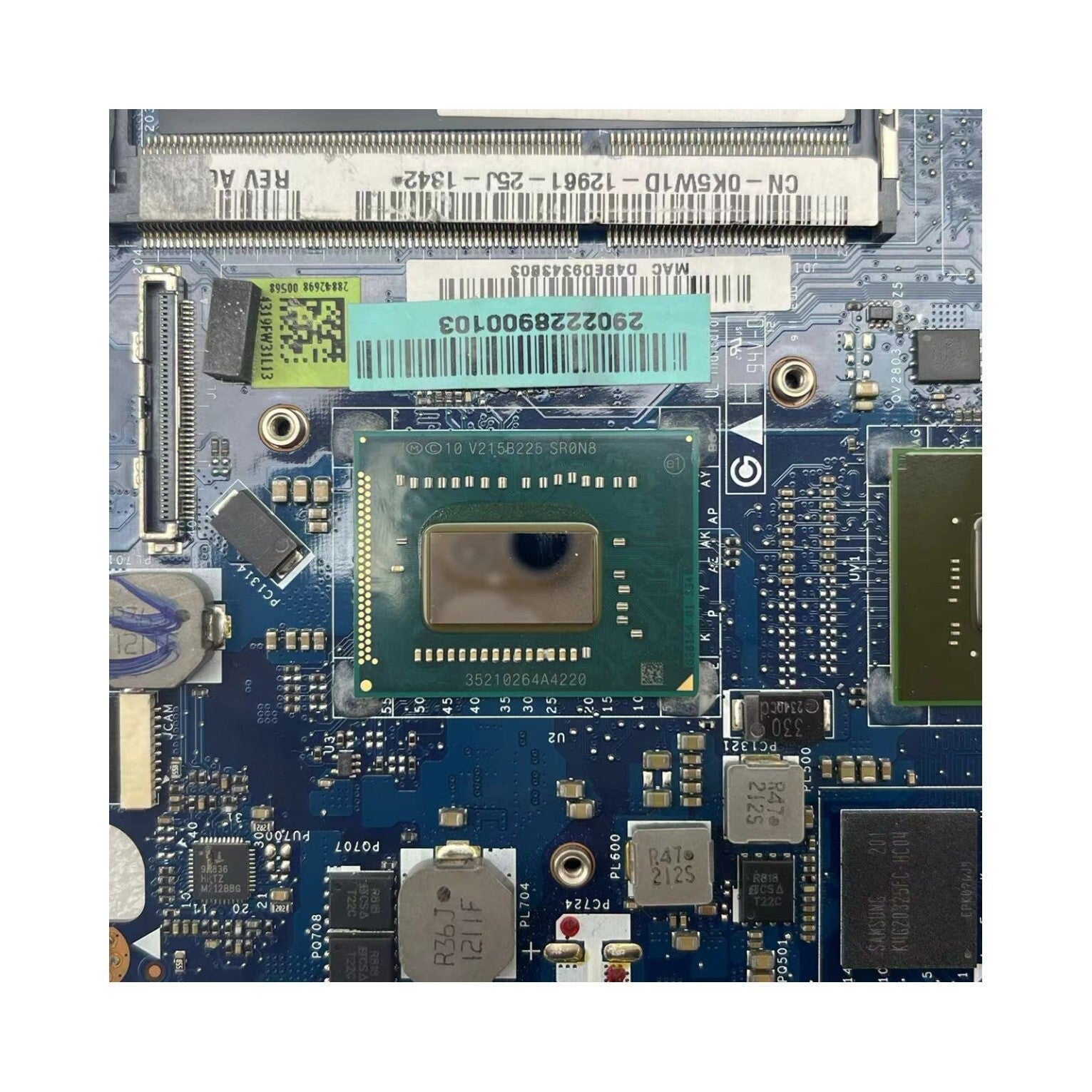 DELL XPS L421X Motherboard LA-7841P 0K5W1D i5-3317U CPU GT630M 1G GPU Replacement - Bighao-Era Laptop part