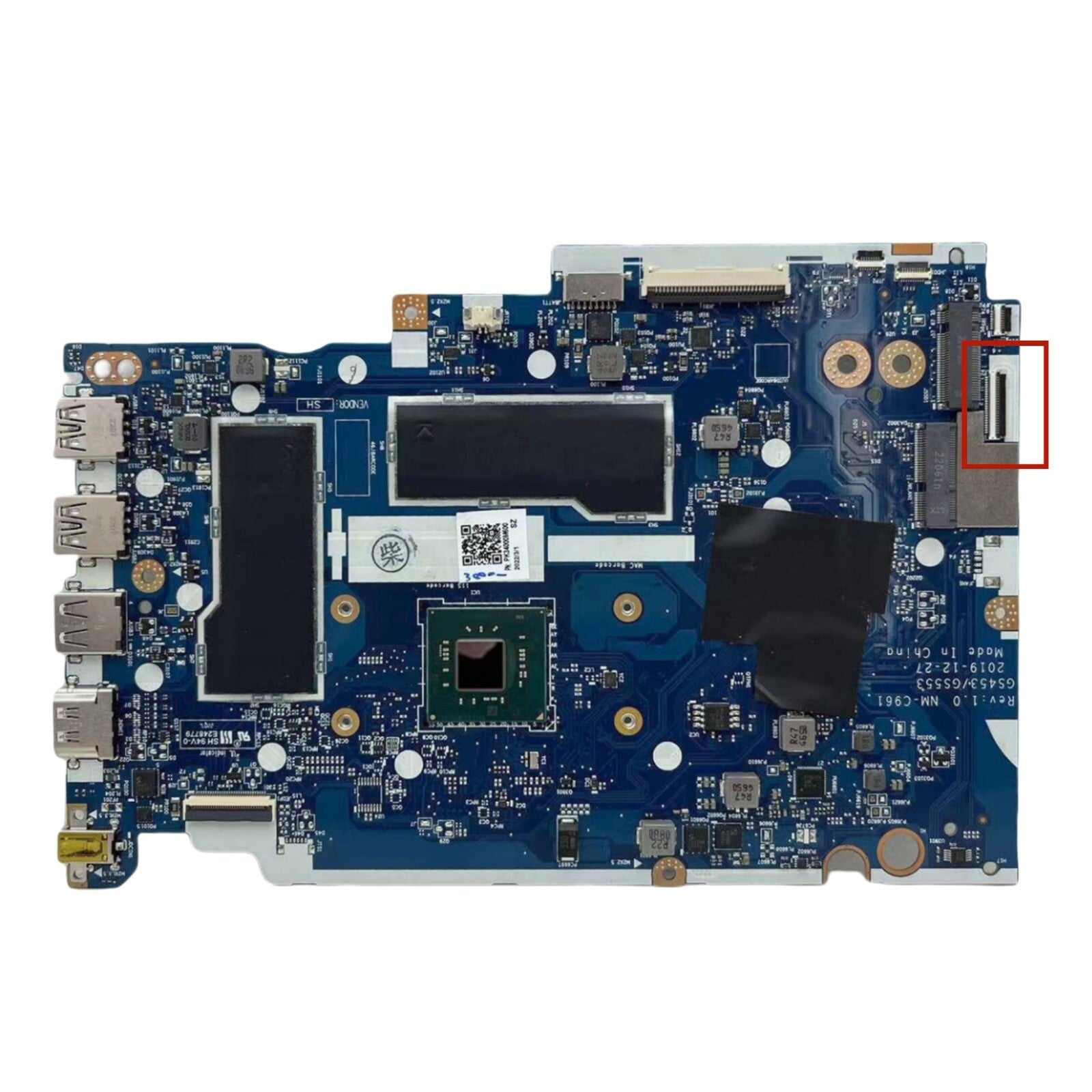 NM-C961 Lenovo Ideapad 3-14IGL05 Motherboard with N5030 CPU and 8GB RAM - Bighao-Era Laptop part