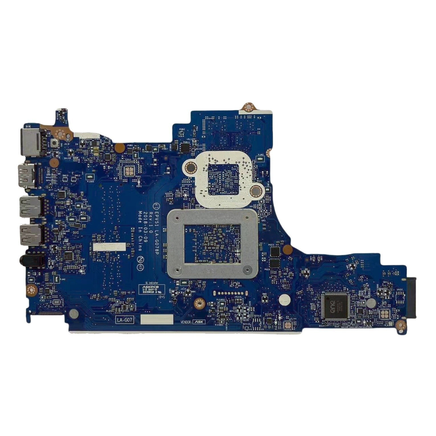 HP 255 G7 Laptop Motherboard LA-G078P with AMD E2-9000e CPU L50006-601 EPV51 - Bighao-Era Laptop part