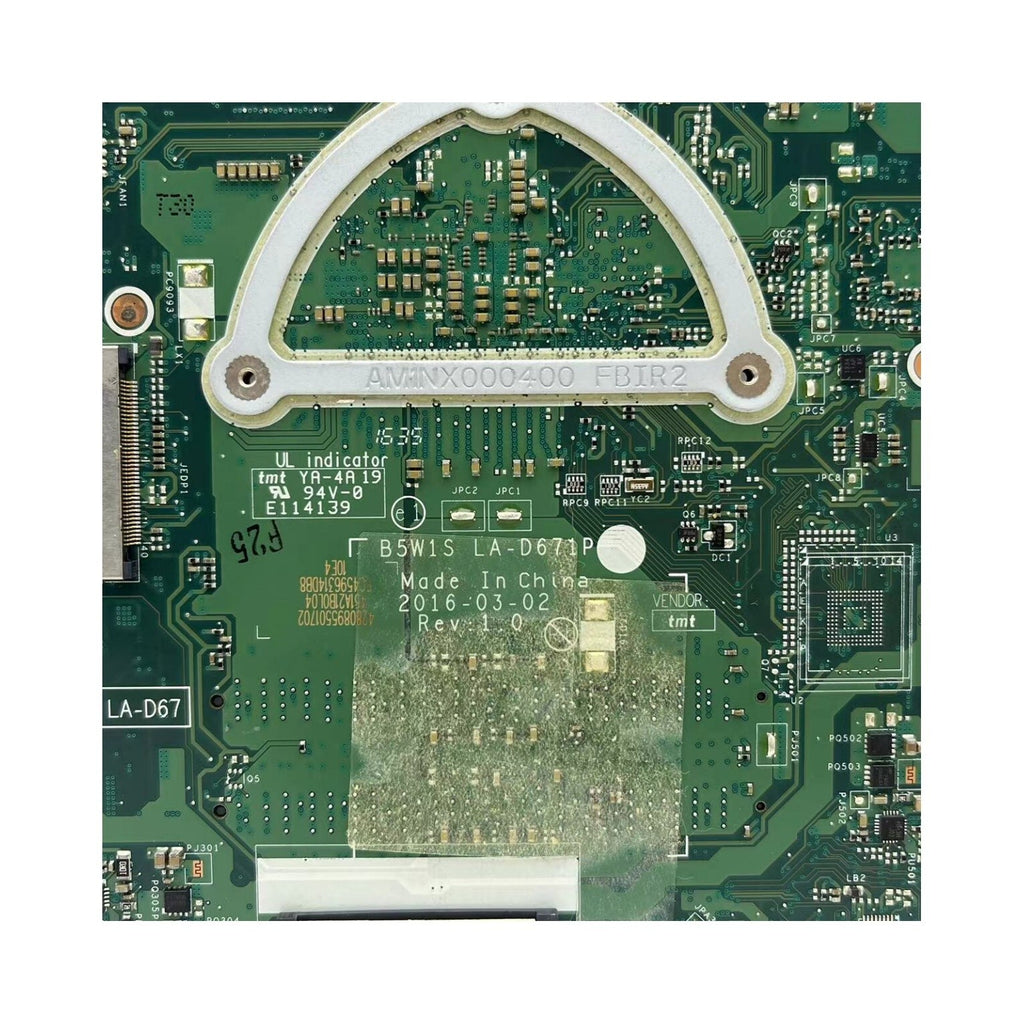 ACER ES1-572 LA-D671P Motherboard NBGD011001 with i3-6100U CPU for Enhanced Performance - Bighao-Era Laptop part