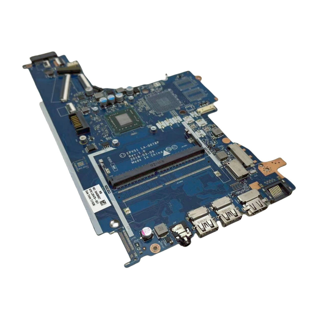 HP 15-DB Laptop Motherboard LA-G078P EPV51 L20478-601 UMA with A6-9225 CPU - Bighao-Era Laptop part