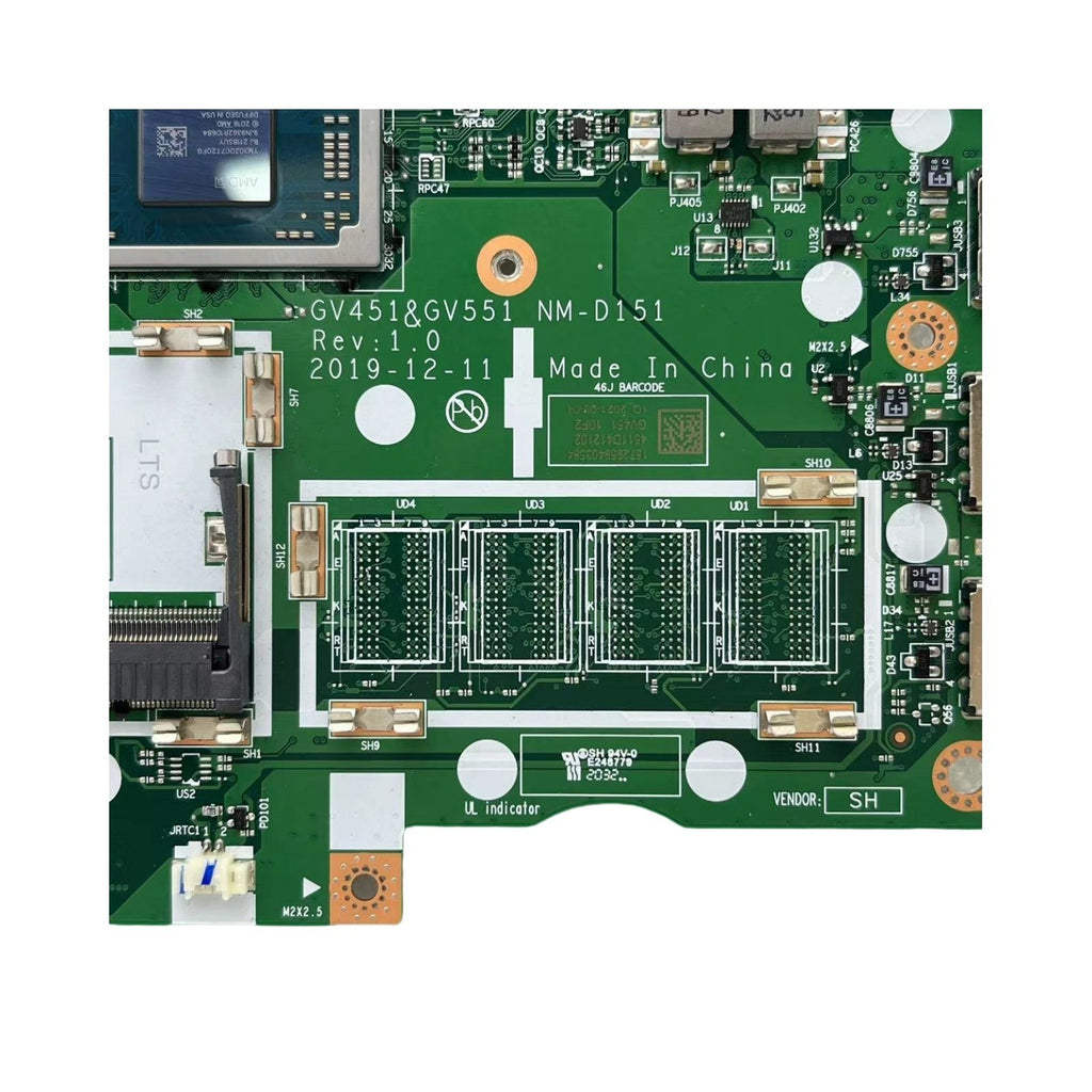 NM-D151 Lenovo V15-ADA Motherboard 5B20S44481 Replacement for 3020E CPU - Bighao-Era Laptop part