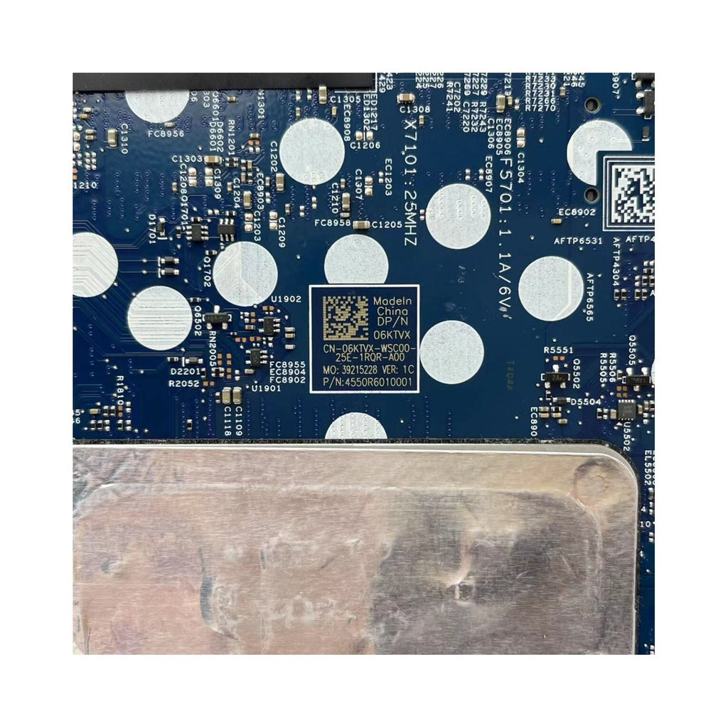 DELL Inspiron 15 5510 Motherboard 213109-1 with Intel i5-11320H CPU 06KTVX - Bighao-Era Laptop part