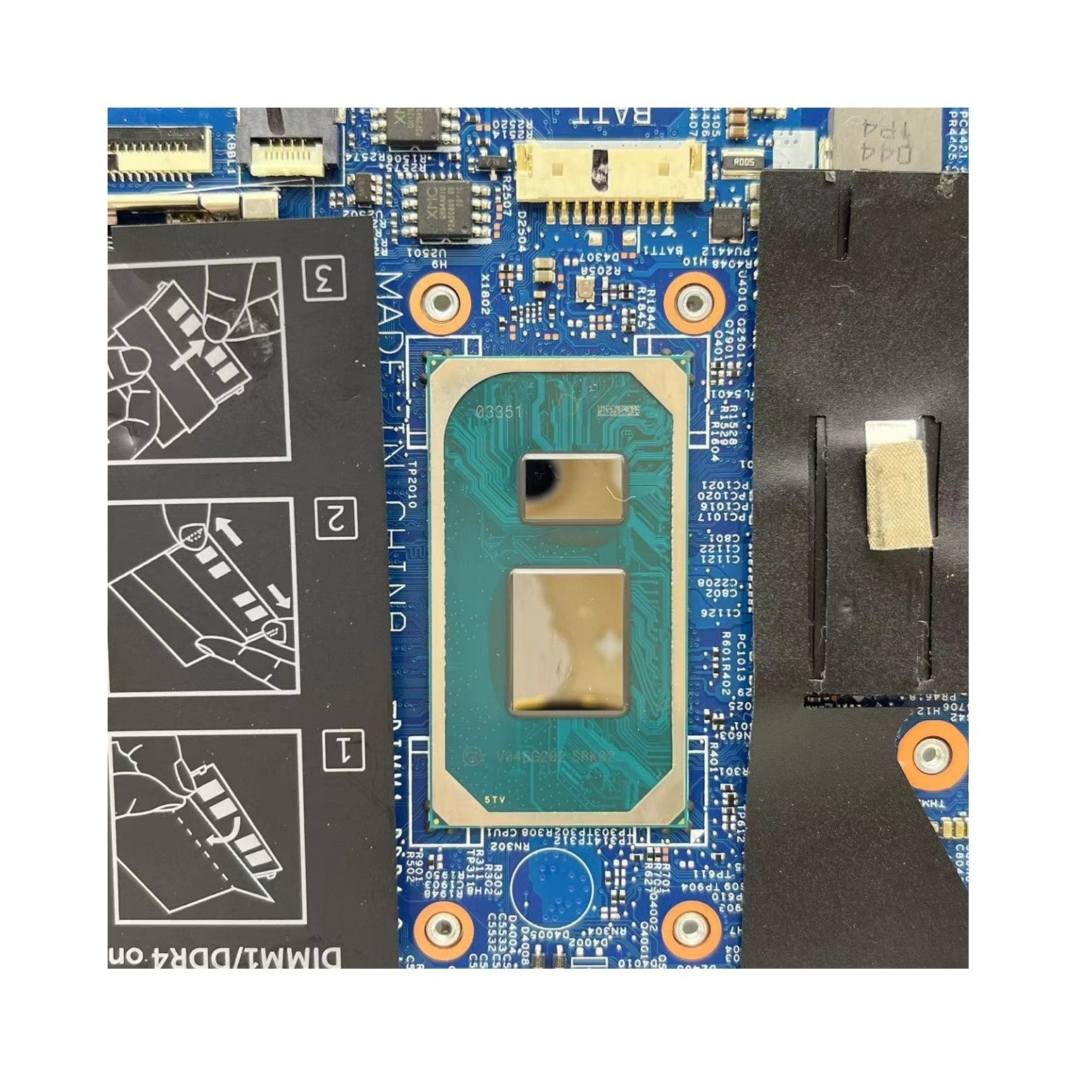 Dell Vostro 5502 Motherboard 19861-1 with i7-1165G7 CPU and MX330 2GB - CN-0MTVY1 - Bighao-Era Laptop part