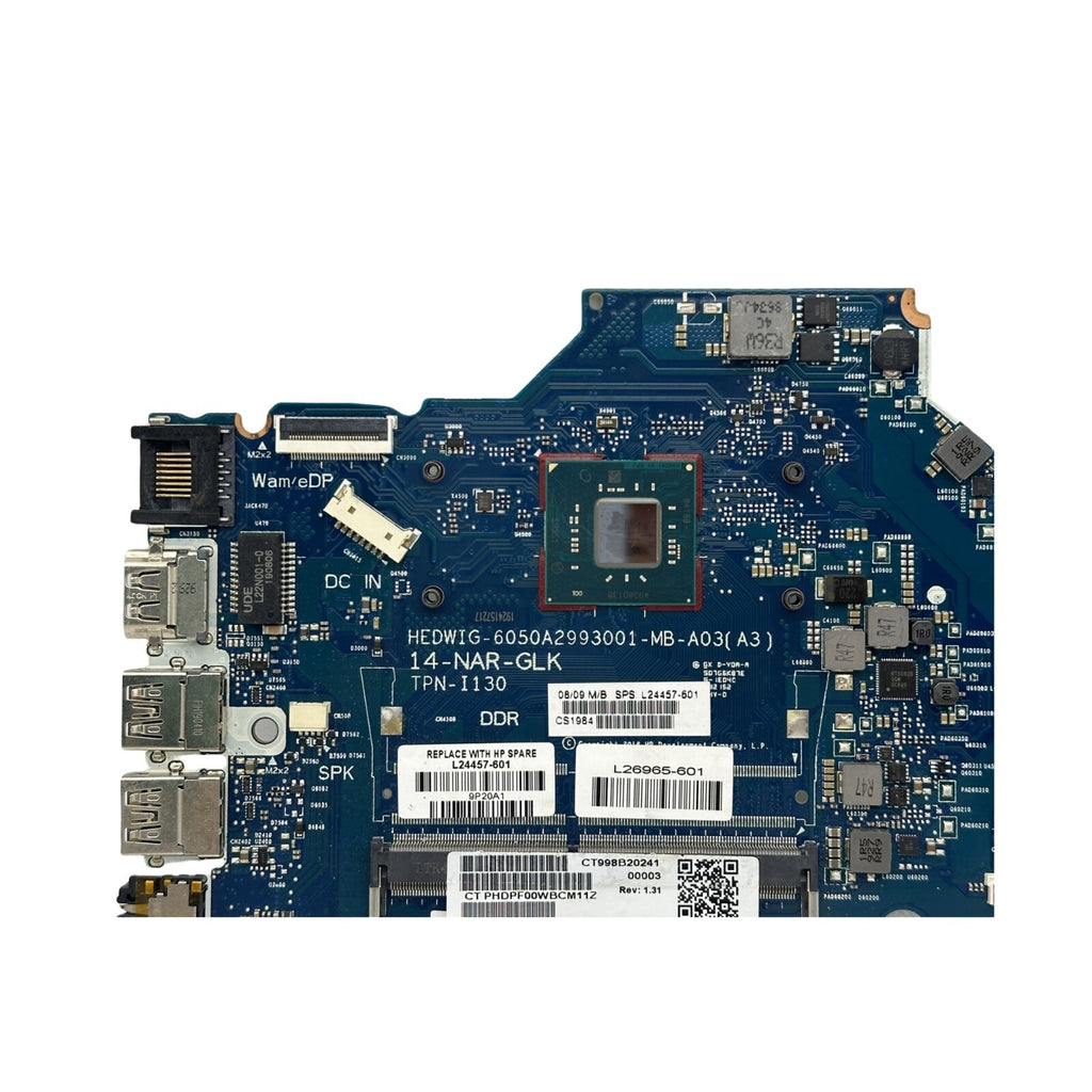 HP 14-CF Motherboard N4000 6050A2993001-MB-A03 for 14-CF 14-DF Models - Bighao-Era Laptop part