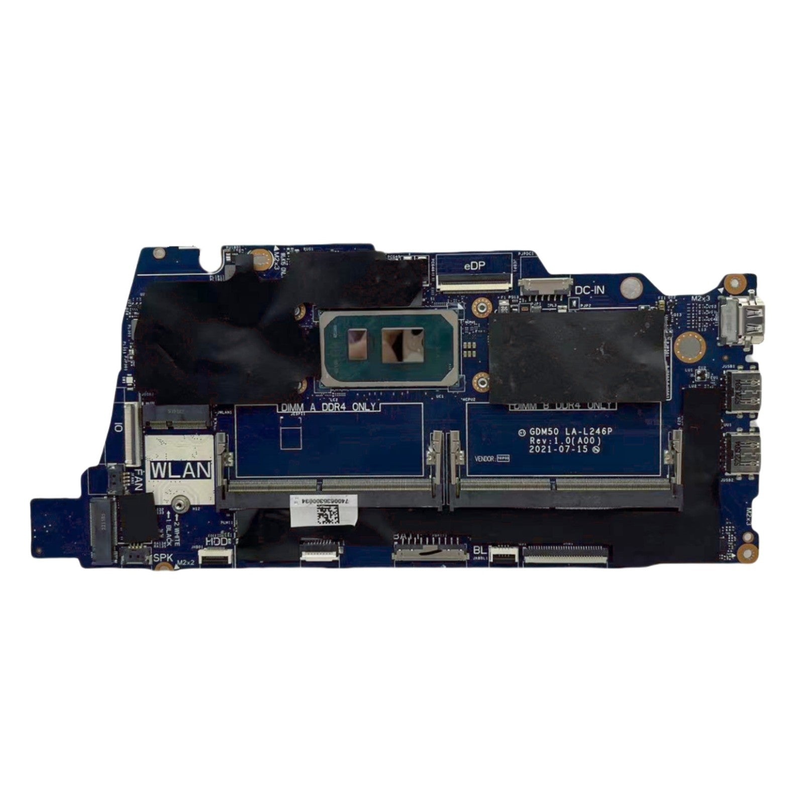 0XMF7W LA-L246P Motherboard for DELL Inspiron 15 3511 Laptop i5-1135G7 - Bighao-Era Laptop part