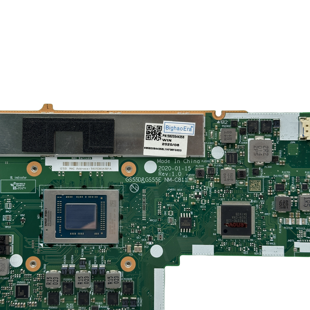 Lenovo Ideapad 5 Motherboard NM-C811 R5-4500 8GB RAM 5B20S44358 - Bighao-Era Laptop part