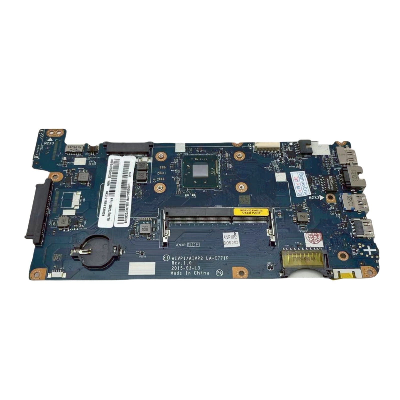 LA-C771P For Lenovo Ideapad 100-14IBY Laptop Motherboard N2840 / N3540 CPU - Bighao-Era Laptop part
