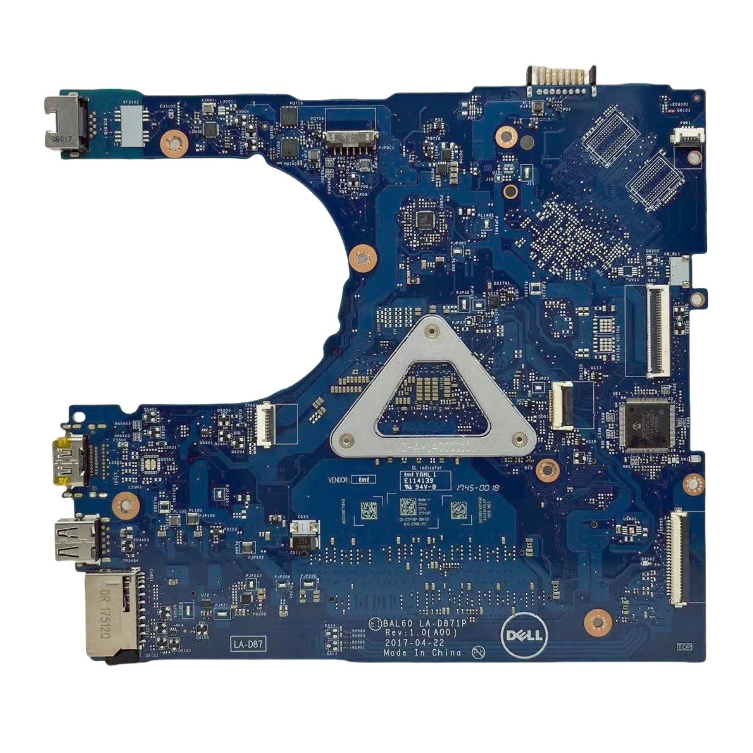BAL60 LA-D871P 02PX9P UMA For Dell Inspiron 5566 Laptop Motherboard i7-7500U CPU - Bighao-Era Laptop part