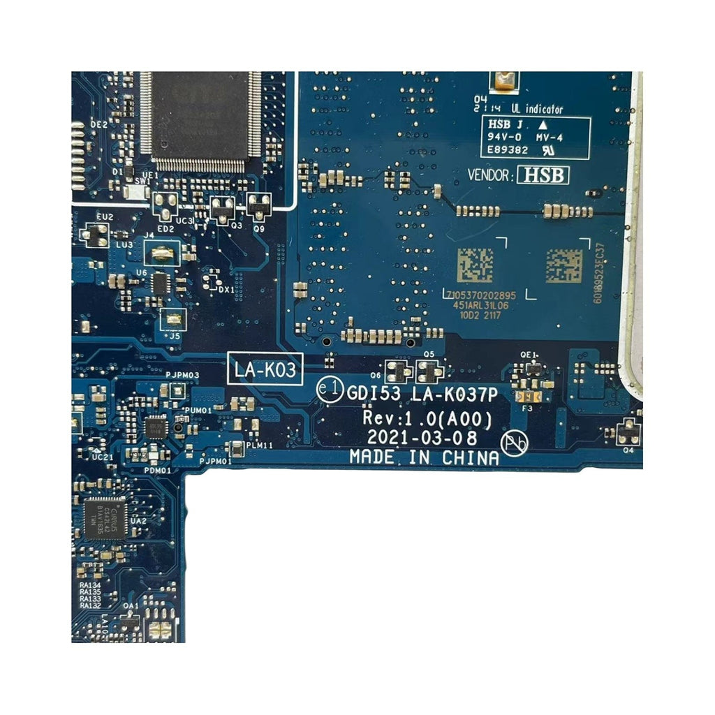 CDI53 LA-K037P Dell Inspiron 3505 Motherboard with R5-3450U UMA DDR4 Performance Upgrade - Bighao-Era Laptop part
