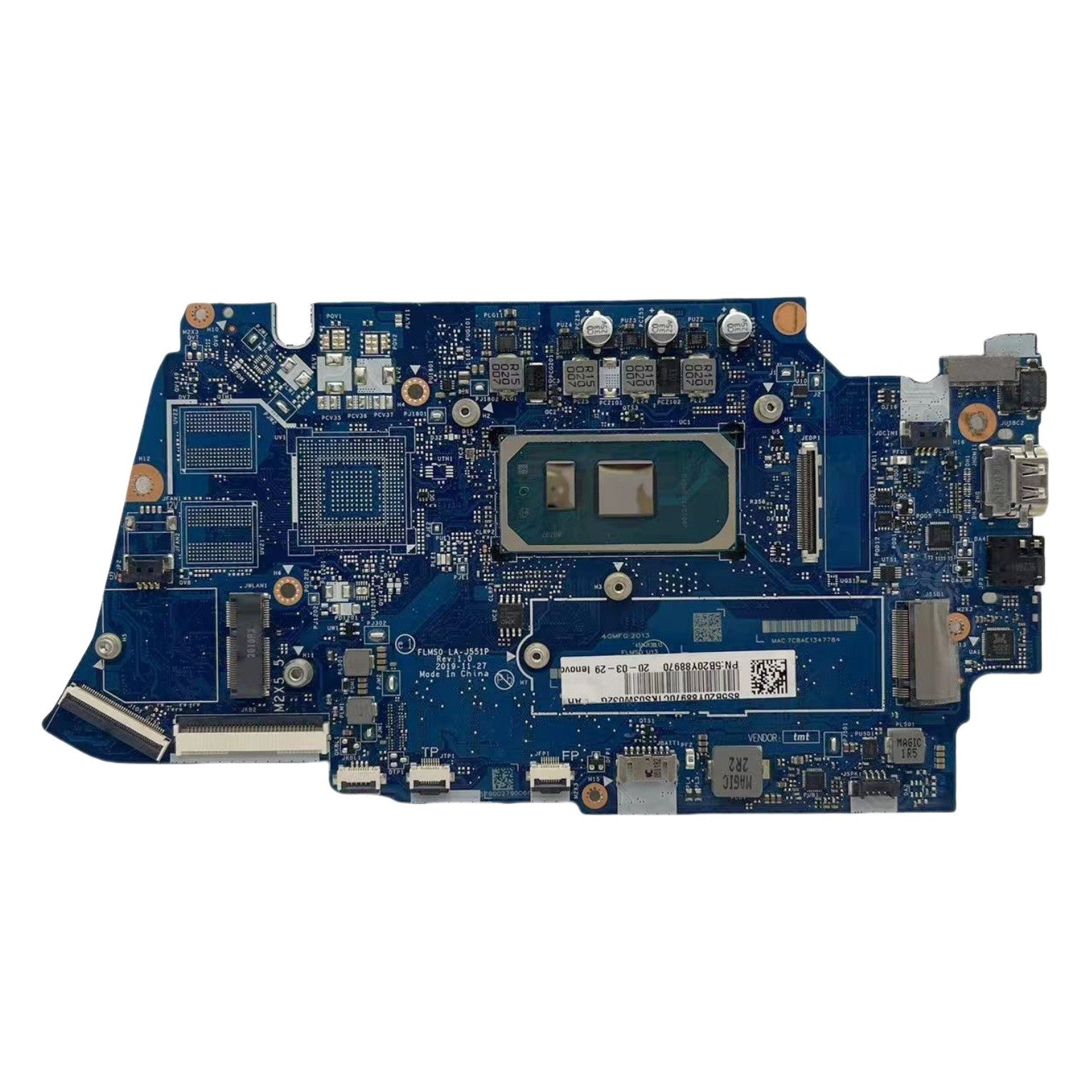 5B20Y88970 LA-J551P Lenovo Ideapad 5-14IIL05 Laptop Motherboard i5-1035G1 8G Replacement - Bighao-Era Laptop part