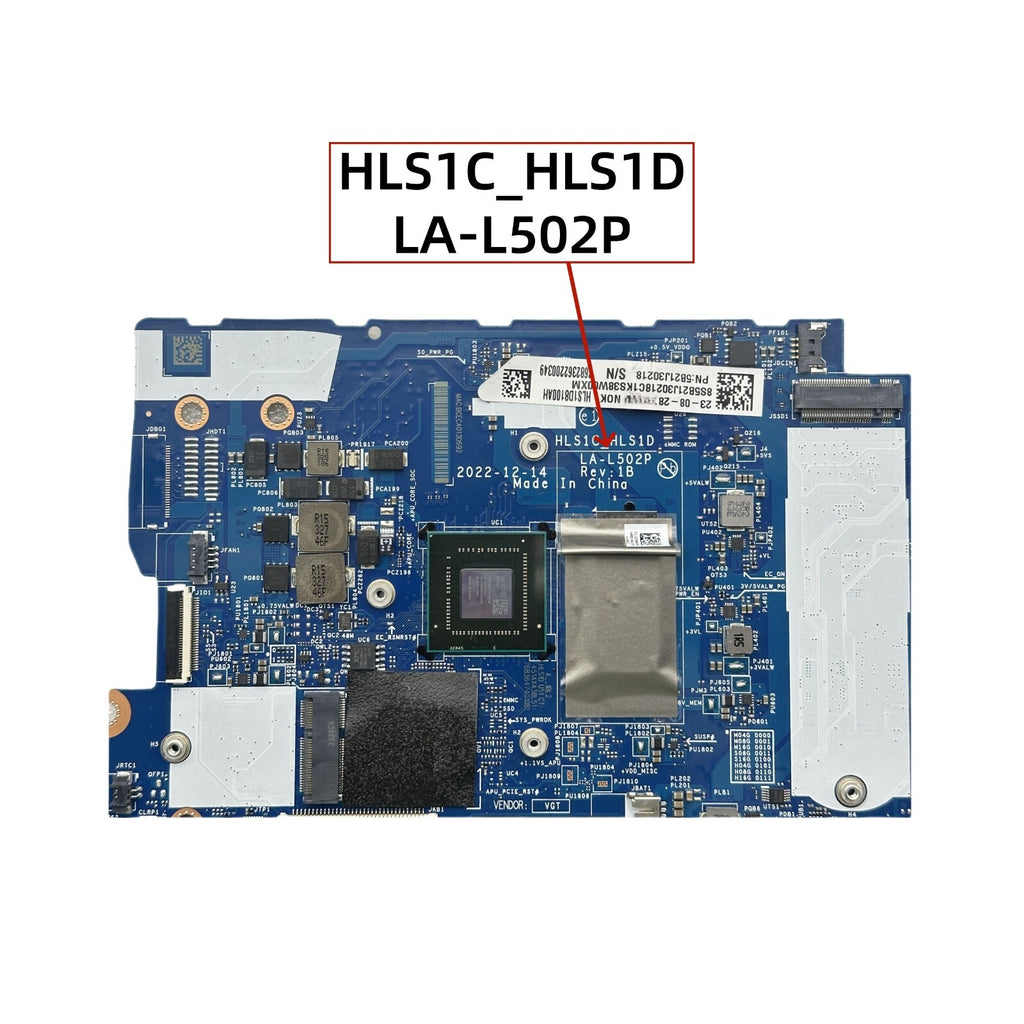 5B21J30218 For Lenovo IdeaPad 1 15AMN7 Motherboard R3-7320U CPU 8GB-RAM LA-L502P - Bighao-Era Laptop part