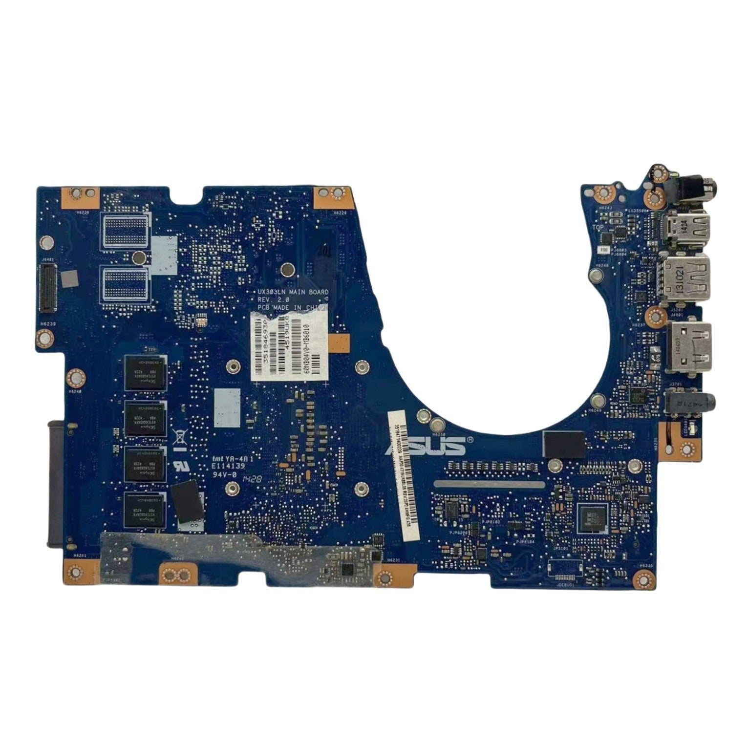UX303LNB Motherboard for ASUS ZenBook UX303LN UX303LB with i7-4510U CPU and 4GB UMA - Bighao-Era Laptop part