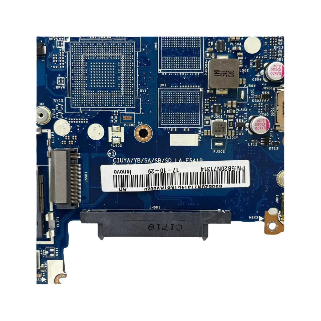 Lenovo Flex 5-1570 Motherboard LA-E541P PN: 5B20N71314 for i3-7100U - Bighao-Era Laptop part