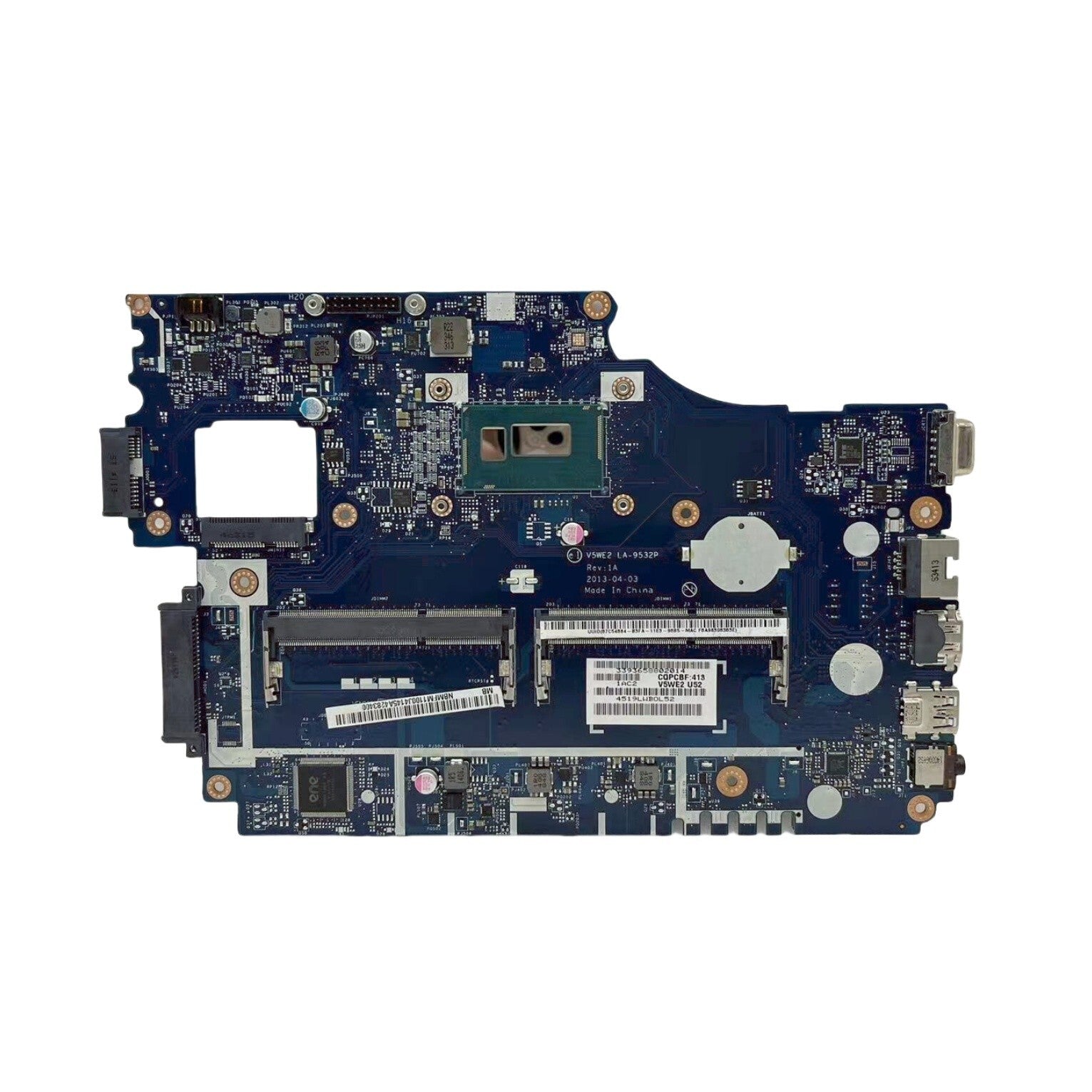 Acer Aspire E1-532 Motherboard LA-9532P with Celeron 2957U CPU NBMFM1100J - Bighao-Era Laptop part