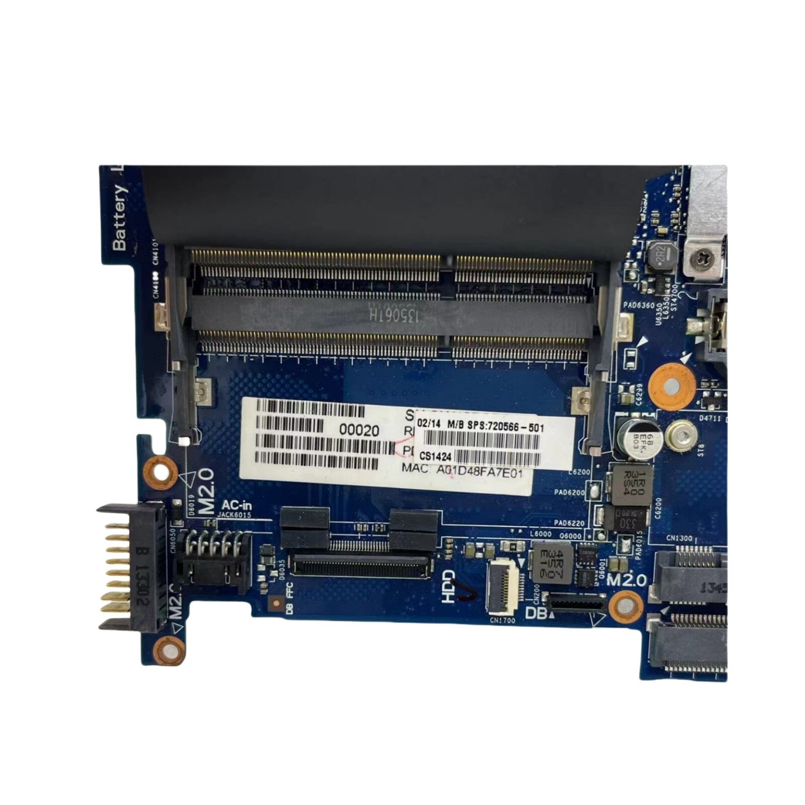 HP Envy 15-J Laptop Motherboard 6050A2548101 HM87 GT740M 2GB-GPU 720566-501 - Bighao-Era Laptop part