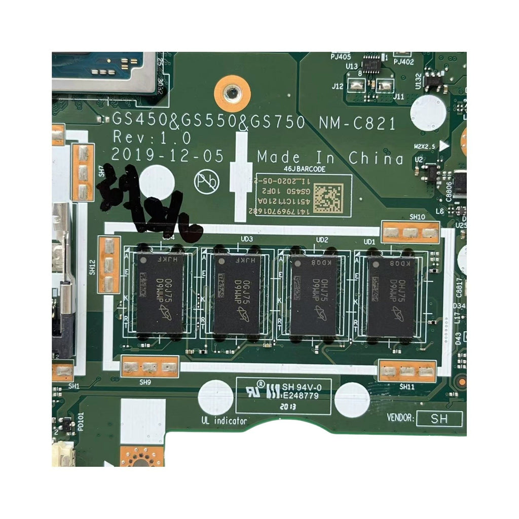5B20S44288 Lenovo Ideapad 3 14ADA05 Motherboard NM-C821 Athlon 3050U CPU 4GB - Bighao-Era Laptop part