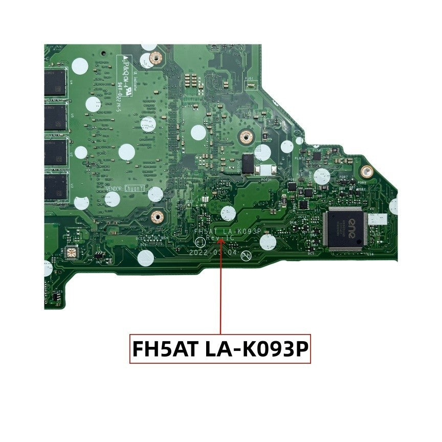 FH5AT LA-K093P Acer Aspire 5 A514-54 Motherboard with i5-1135G7 CPU and 4G/8GB RAM - Bighao-Era Laptop part