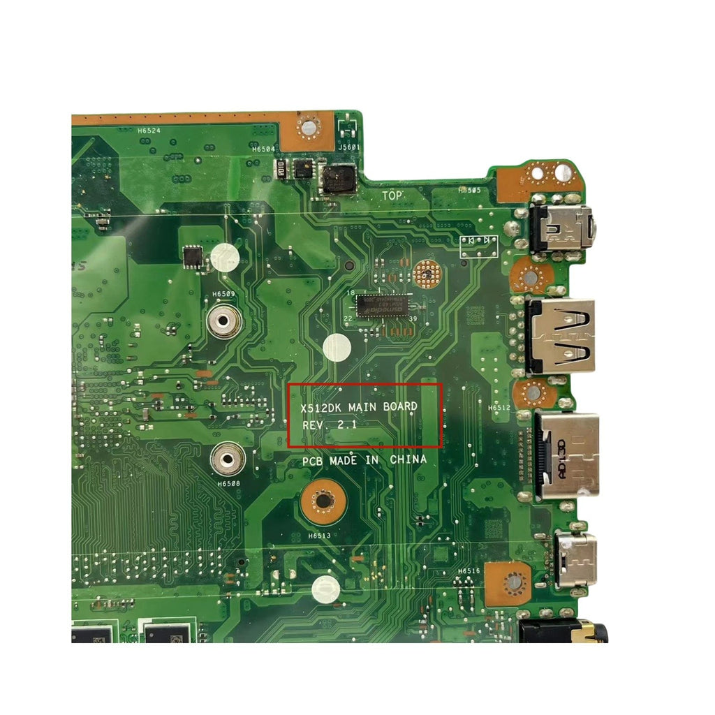 X512DK For ASUS Vivobook 15 X512DAP F512DA Motherboard Ryzen R5-3500U CPU 4GB - Bighao-Era Laptop part