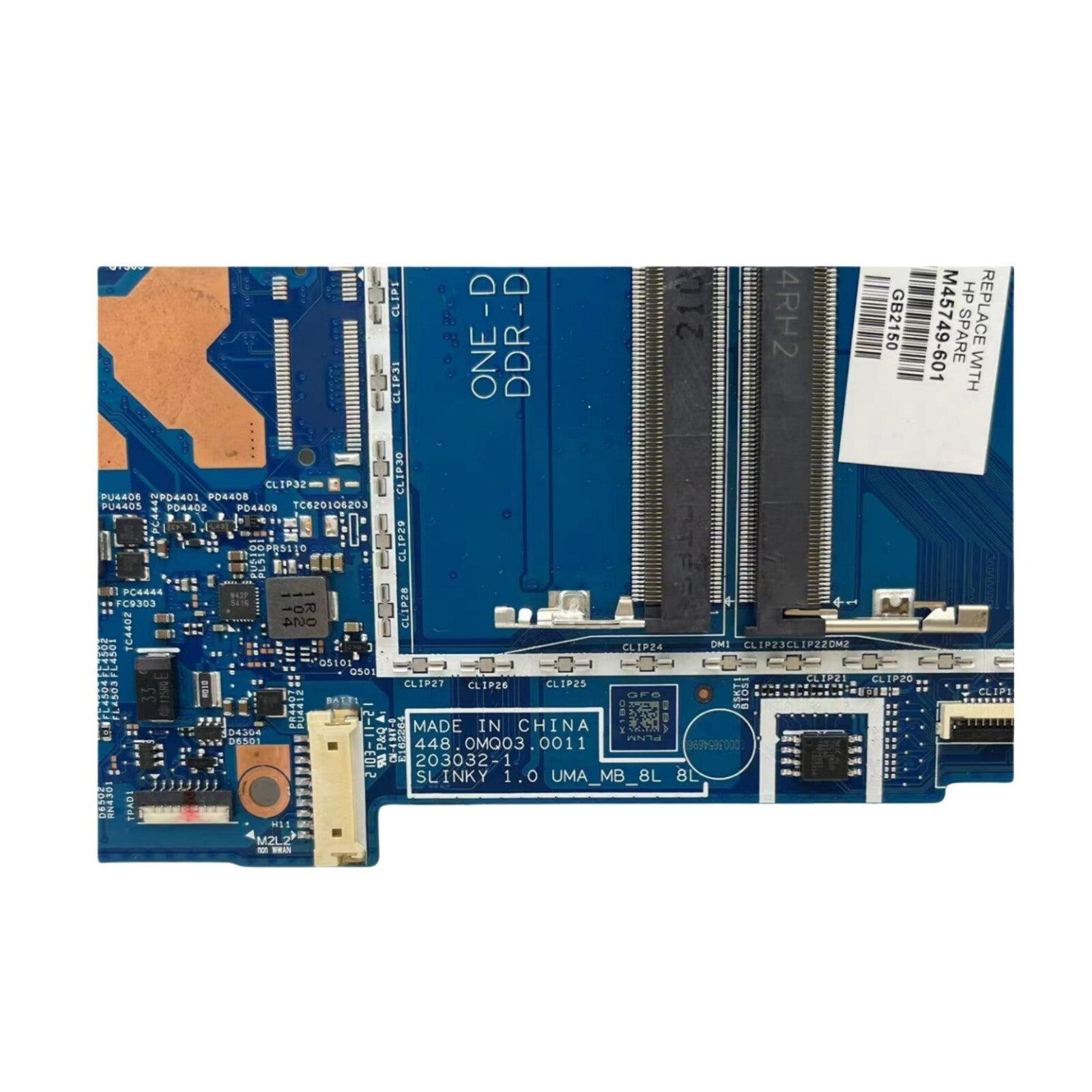 203032-1 M45749-601 For HP Pavilion 14-DY Laptop Motherboard With i3-1125G4 CPU - Bighao-Era Laptop part