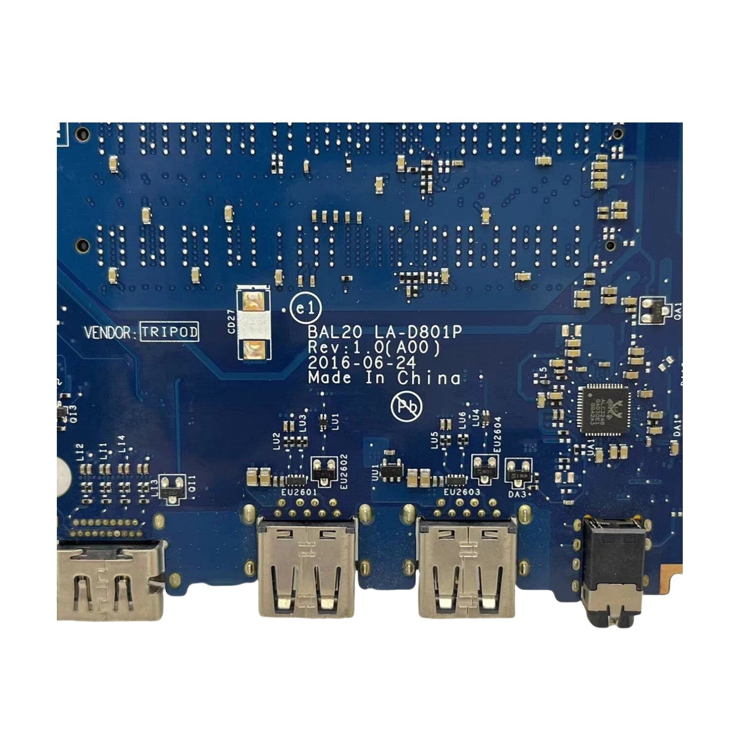 Dell Inspiron 5567 Motherboard LA-D801P i7-7500U R7 M445 4G Replacement - Bighao-Era Laptop part