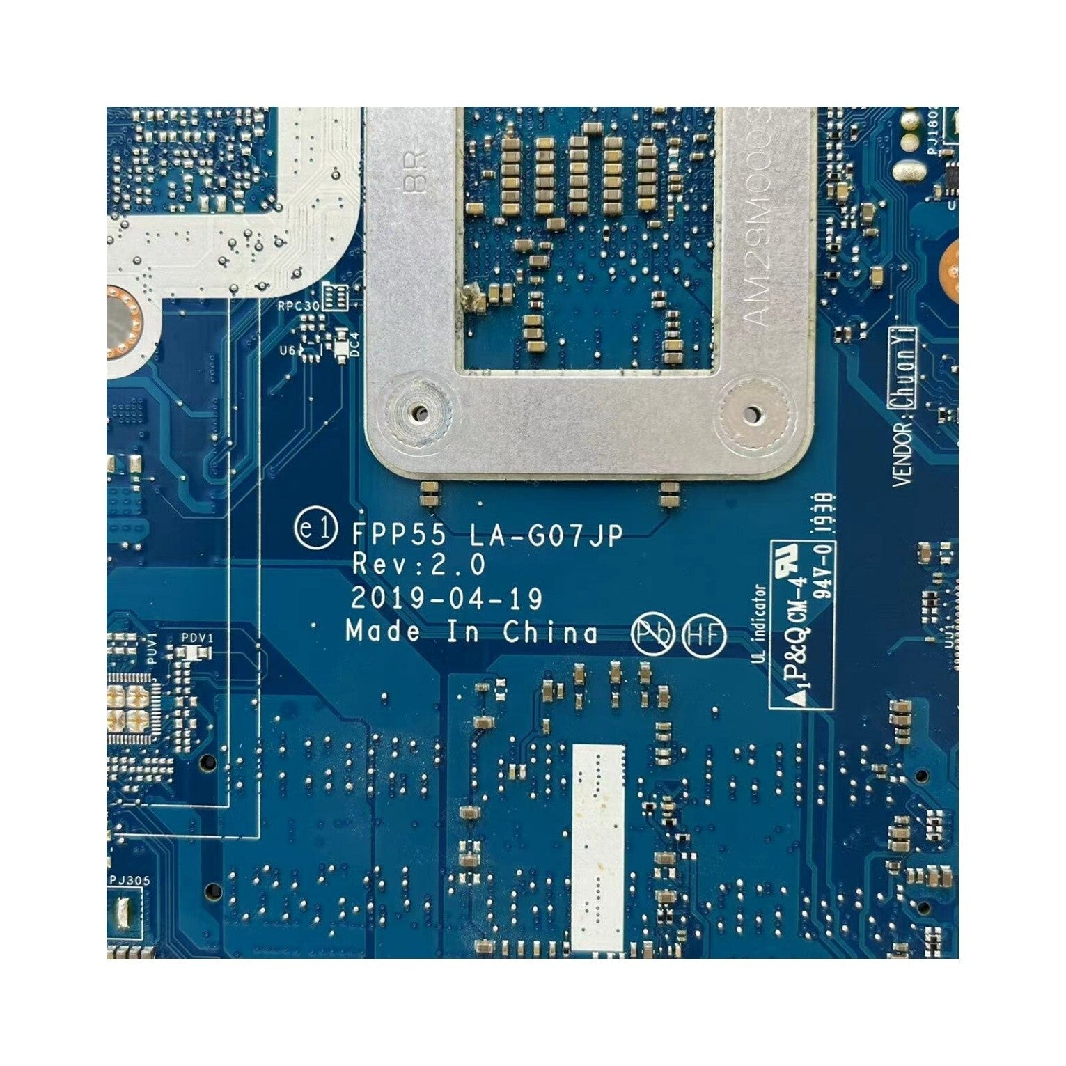 HP 15-DB Motherboard Ryzen R7-3700U LA-G07JP for HP 15-DB 15T-DB 15-db1xxx with L51325-601 CPU - Bighao-Era Laptop part
