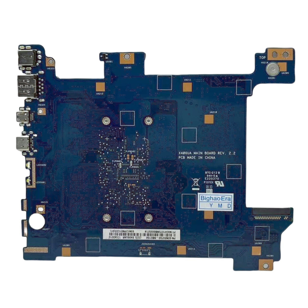 ASUS VivoBook X406UA Motherboard i3-7100U 4GB for X406UAR X406UA X406UAS S406UA V406UA - Bighao-Era Laptop part