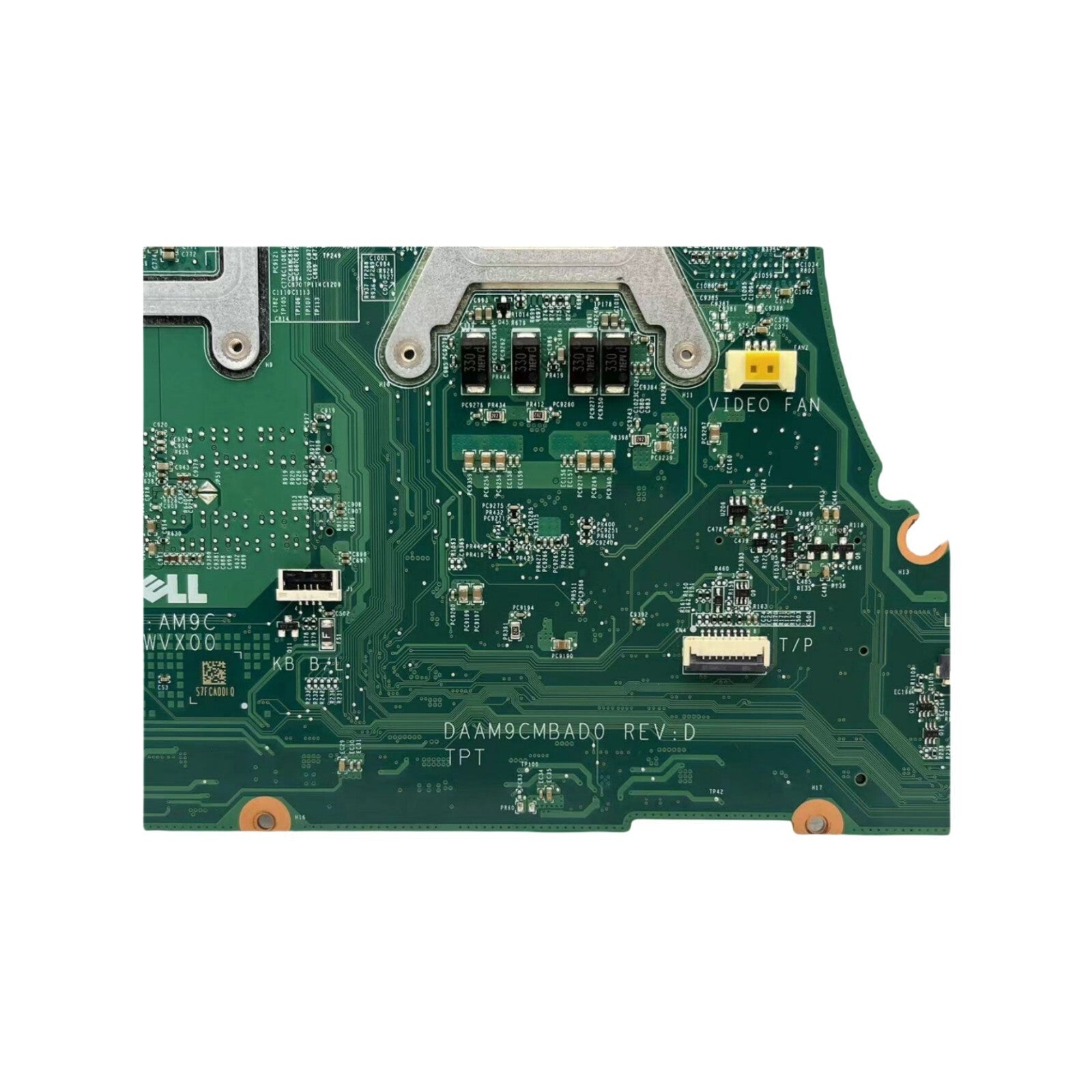 DAAM9CMBAD0 For Dell Inspiron 15 5576 Motherboard FX-9830P CPU RX560 4G 02TG9M - Bighao-Era Laptop part