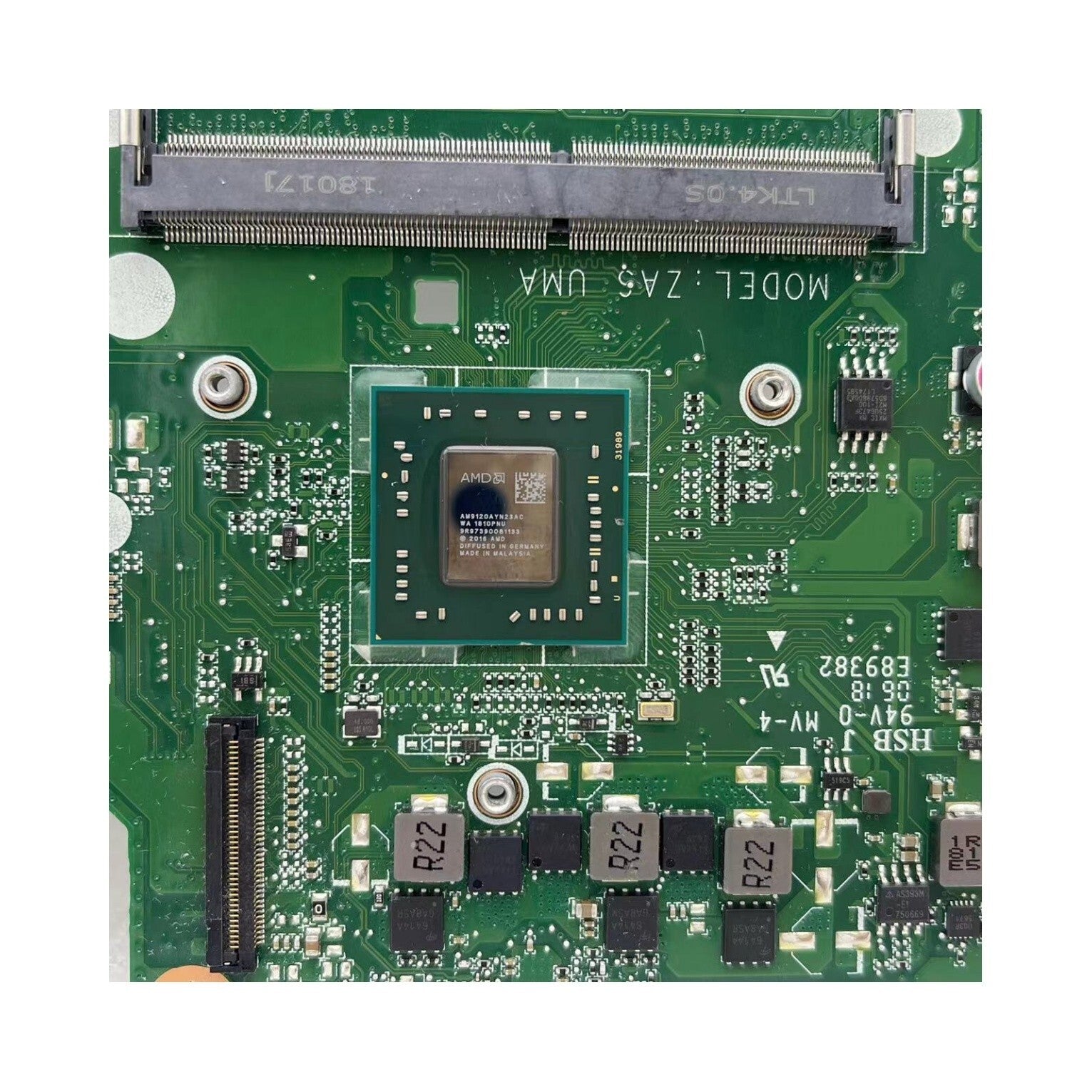 Acer Aspire A315-21 Motherboard DA0ZASMB8D0 with A4-9120 CPU and 4GB NBGNV11006 - Bighao-Era Laptop part