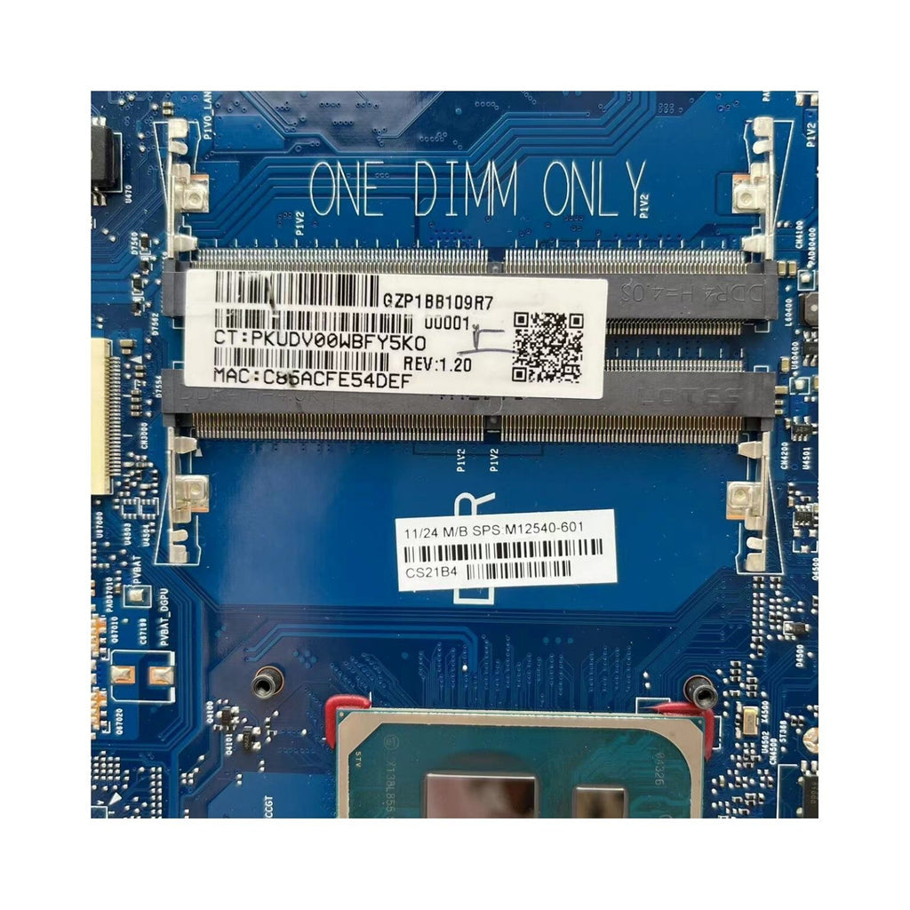 M12540-601 HP 17-BY Motherboard 6050A3216501 with Core i5-1135G7 CPU - Bighao-Era Laptop part