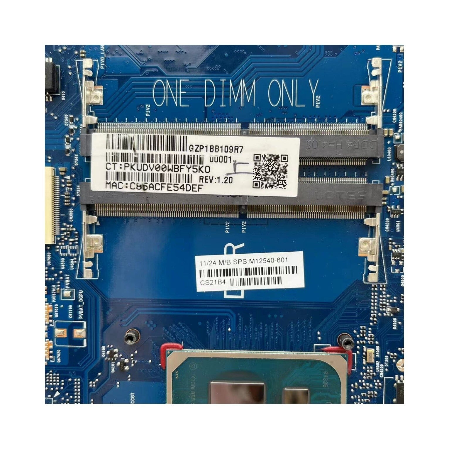 M12540-601 HP 17-BY Motherboard 6050A3216501 with Core i5-1135G7 CPU - Bighao-Era Laptop part