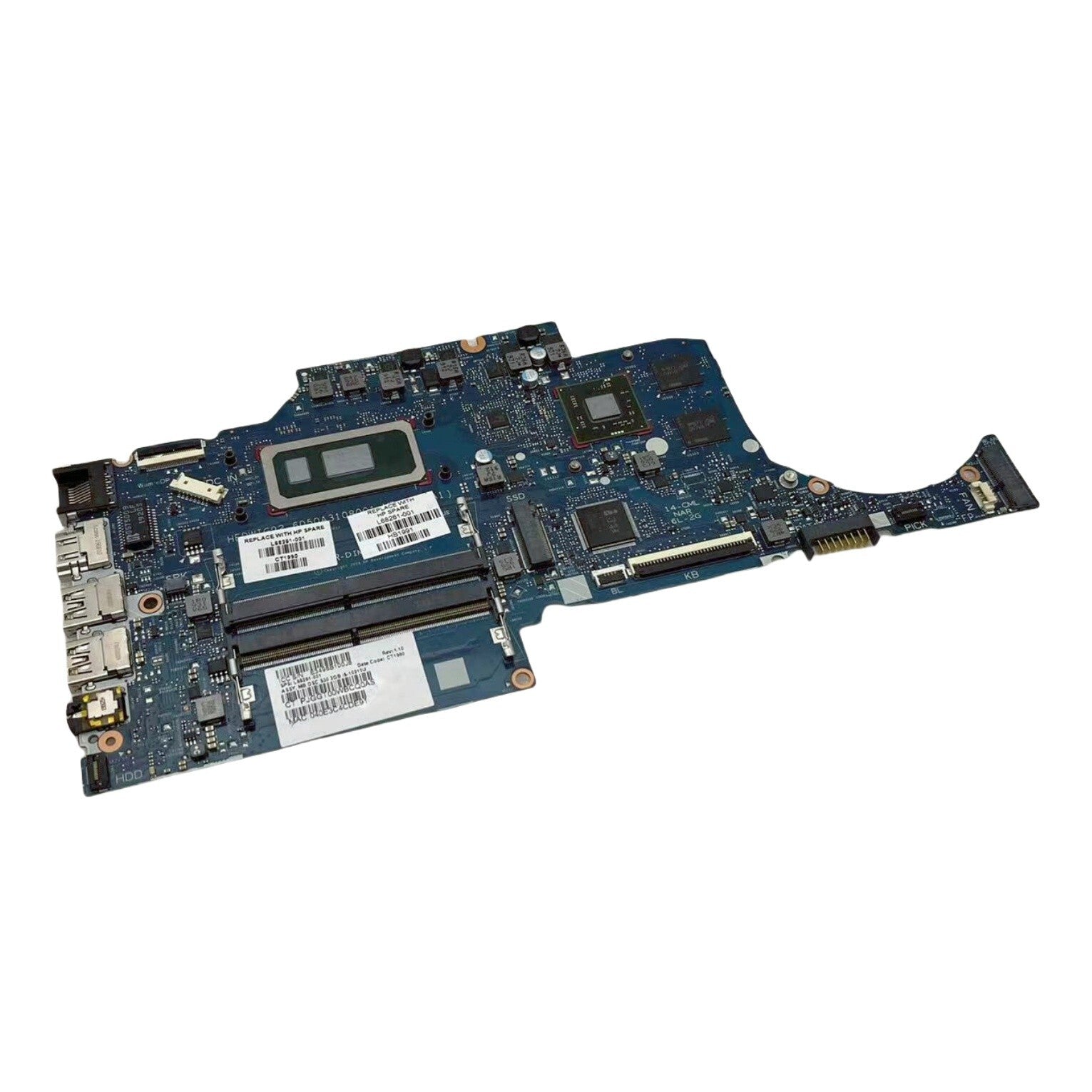 6050A3108001 HP 14-CF Motherboard L68261-001 i5-10210u CPU Radeon 530 2GB Replacement - Bighao-Era Laptop part