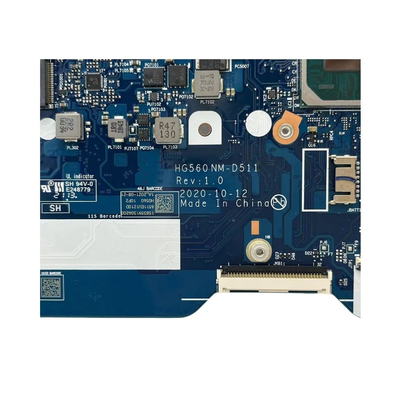 Lenovo Ideapad L3-15ITL6 Motherboard NM-D511 with 6305U CPU and 4GB HG560 - Lenovo Laptop part