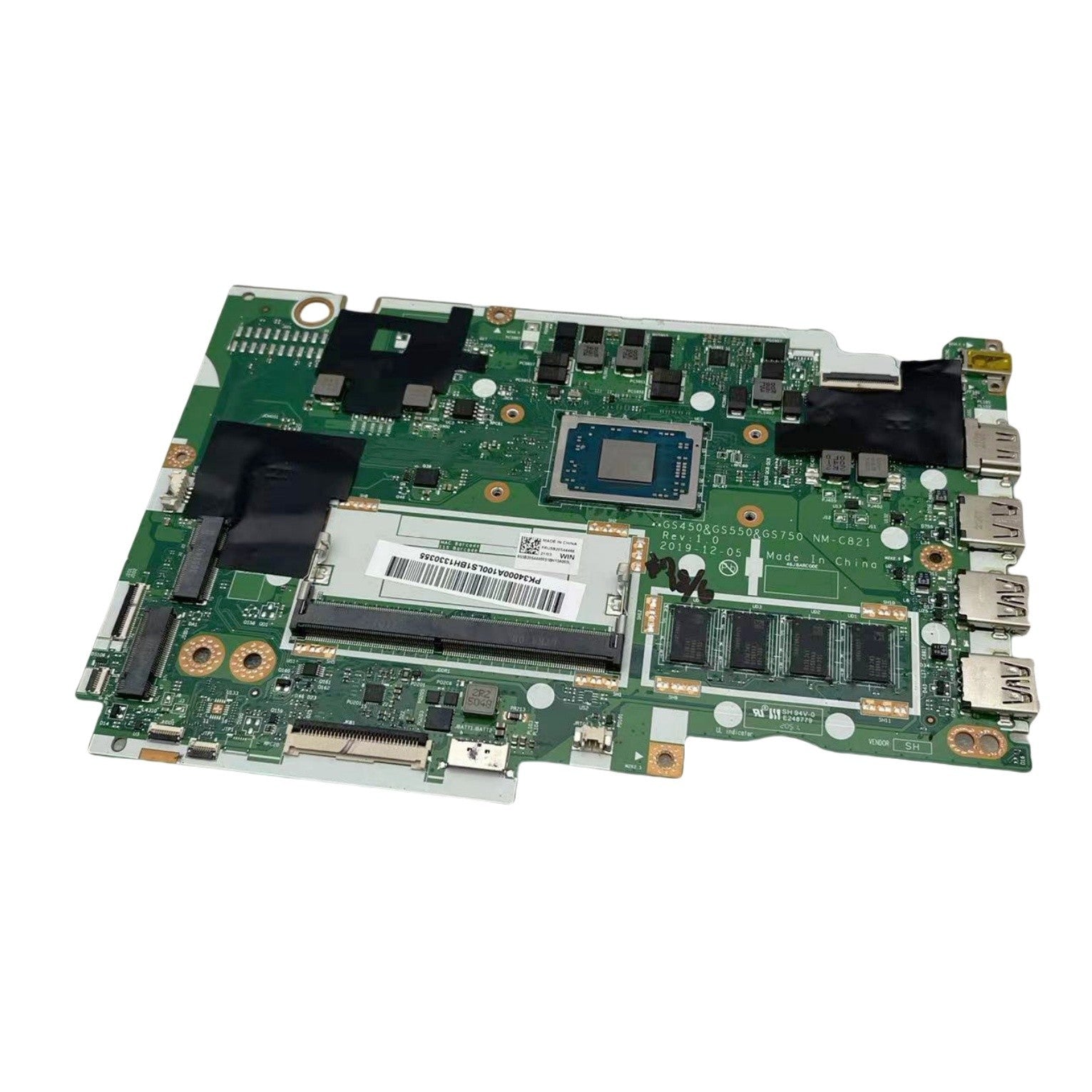 5B20S44466 Lenovo Ideapad 3 15ADA05 Motherboard NM-C821 with Athlon 3050U CPU and 4GB RAM - Bighao-Era Laptop part