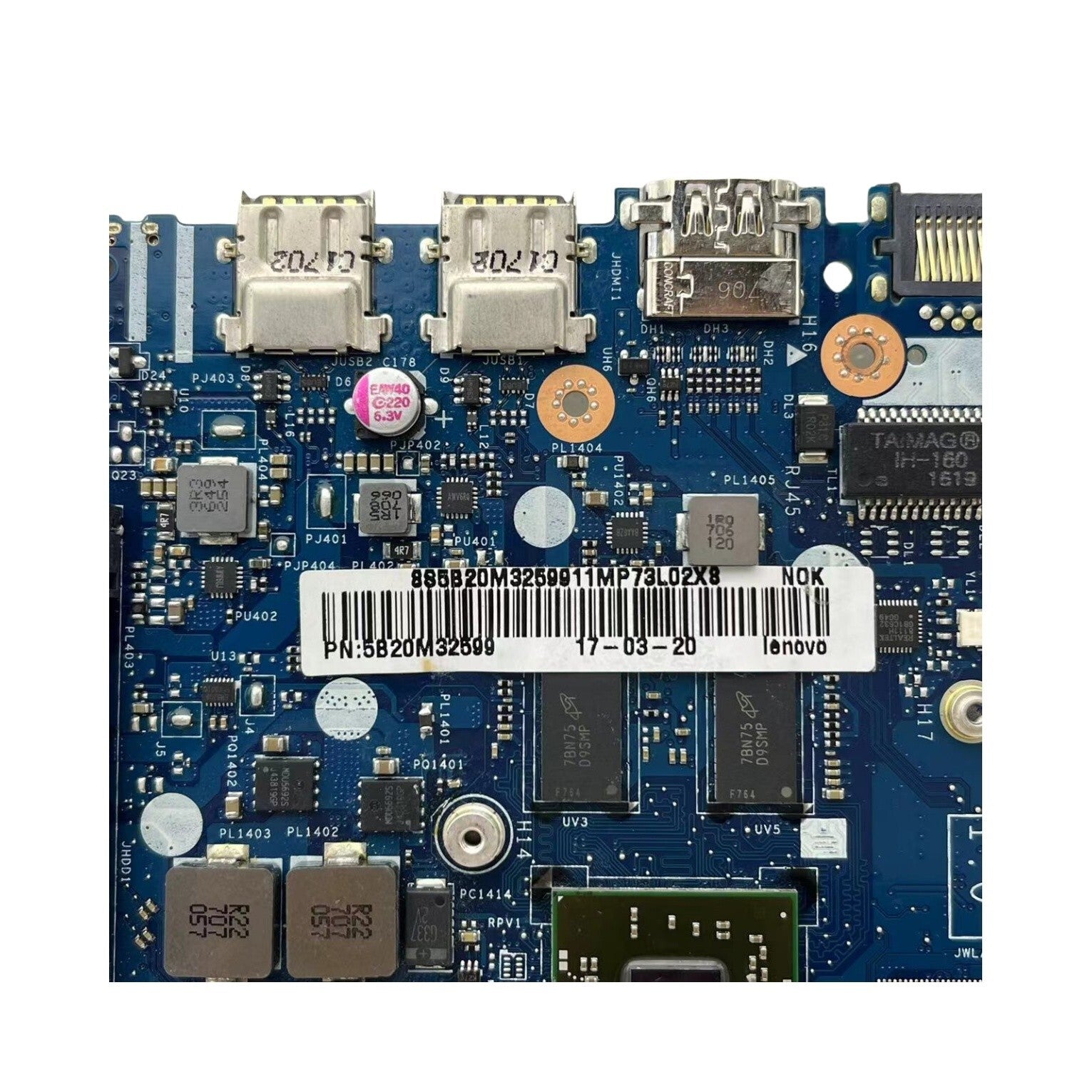 Lenovo FLEX 4-1580 Motherboard 5B20M32599 R7 M460-2G GPU i5-7200U LA-E221P - Bighao-Era Laptop part