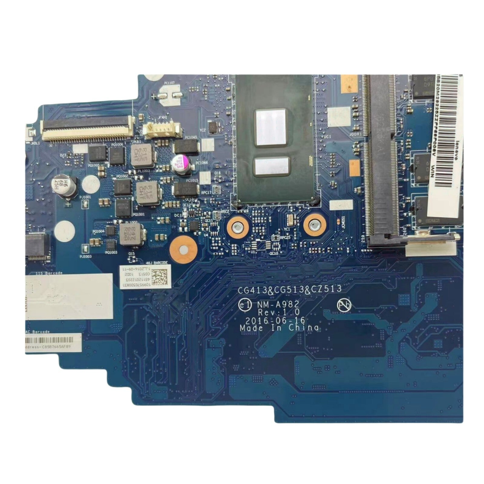 NM-A982 Lenovo Ideapad 310-15IKB Motherboard i3-7100U/i5-7200U/i7-7500U 4GB Replacement - Bighao-Era Laptop part