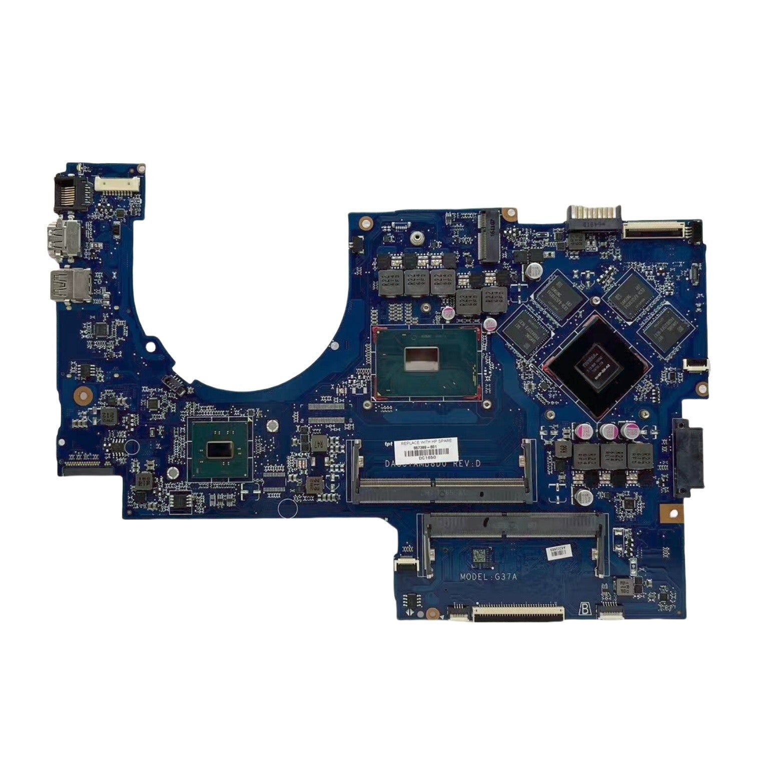 857389-601 For HP OMEN 17-W Motherboard DAG37AMB8D0 i7-6700HQ CPU GTX960M 4G GPU - Bighao-Era Laptop part