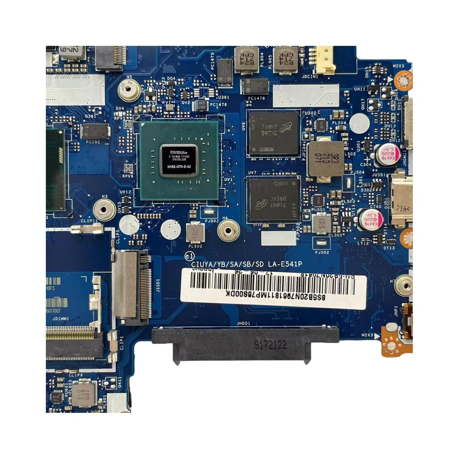 5B20N79618 For Lenovo Ideapad 320S-15IKB Motherboard i5-7200U 940MX 2G LA-E541P - Bighao-Era Laptop part