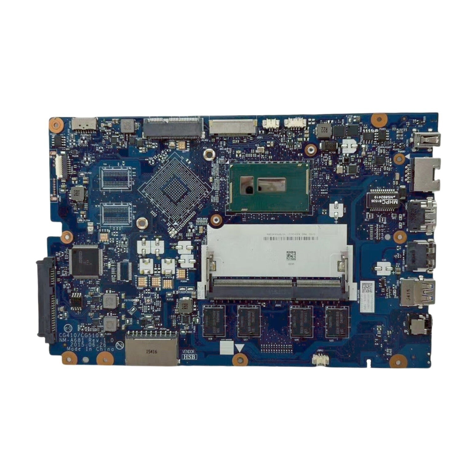 NM-A681 Lenovo Ideapad 100-15IBD Motherboard UMA with i7-5500U CPU and 2GB RAM - Bighao-Era Laptop part